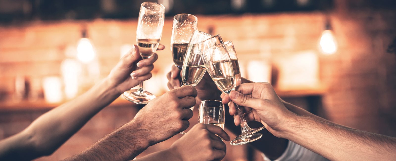 Stock friends toasting 3